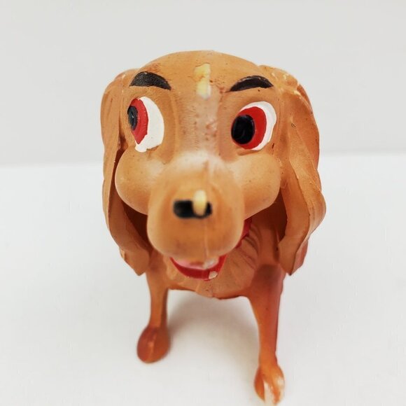 Lady & Tramp Dog Vintage WDP Walt Disney Production Mini Figure 3" - Picture 6 of 9